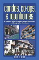 Condos, Co-ops, and Townhomes: A Complete Guide to Finding, Buying, Maintaining, and Enjoying Your New Home 0793178401 Book Cover