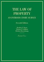 The Law of Property: An Introductory Survey (Hornbooks) 1642420913 Book Cover