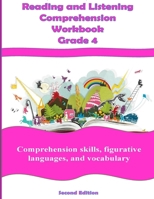 Reading and Listening Comprehension Grade 4 Workbook 1537243527 Book Cover