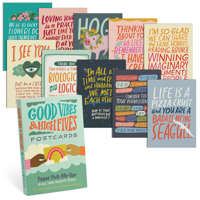 Em & Friends Good Vibes Postcards Book of 20 Postcards 164246323X Book Cover
