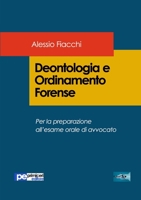 Deontologia e Ordinamento Forense 8833000044 Book Cover
