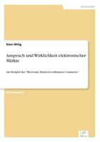 Anspruch Und Wirklichkeit Elektronischer Markte 3838615913 Book Cover