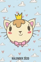 Kalender 2020: Katze A5 Kalender Planer für ein erfolgreiches Jahr - 110 Seiten (German Edition) 1672037824 Book Cover