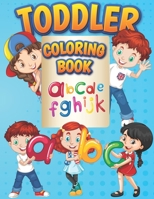 ABC Toddler Coloring Book: First and Easy ABC Fruit Activity Coloring book is perfect for kids ages 1-4 | Cute Children Learning Coloring Book | ABC Activities for Preschoolers Kids B08ZK7QGTL Book Cover