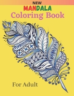 Mandala Coloring Book For Adult: For Stress Relief And Relaxation B0928HS272 Book Cover