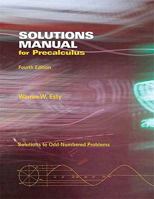 Solutions Manual for Precalculus 053650346X Book Cover