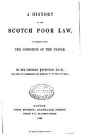 A History of the Scotch Poor Law in Connexion with the Condition of the People 1017066043 Book Cover