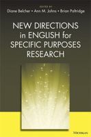 New Directions in English for Specific Purposes Research 047203460X Book Cover