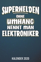 Kalender 2020: Elektroniker A5 Kalender Planer für ein erfolgreiches Jahr - 110 Seiten (German Edition) 1672843197 Book Cover