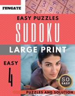 Easy Sudoku Puzzle: FunGate Activity Book for Adults and Junior Easy SUDOKU book for Elderly (Large Print Sudoku Maths Book for Adults & Seniors) 1097955419 Book Cover