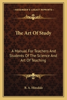 The Art of Study 1175449776 Book Cover