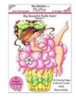 Sherri Baldy My-Besties Fluffys Coloring Book: Now Sherri Baldy's Fan Favorite Big Beautiful Fluffy Girls Are Available as a Coloring Book! 0692682805 Book Cover