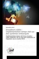Encodeurs Vida(c)O: Impla(c)Mentation Temps Ra(c)El Sur Des Systa]mes Embarqua(c)S 3841637469 Book Cover