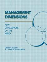 Management Dimensions 0871897601 Book Cover