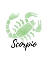 Scorpio: Scorpio Cornell Notes 1727783530 Book Cover