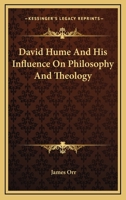 David Hume And His Influence On Philosophy And Theology 1162971819 Book Cover