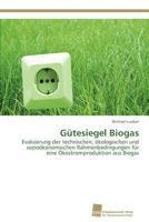 Gutesiegel Biogas 3838133625 Book Cover