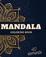 Mandala coloring book B08KB8SFH9 Book Cover