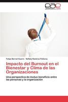 Impacto del Burnout En El Bienestar y Clima de Las Organizaciones 384845341X Book Cover