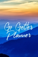 Go Getter Planner: Undated Daily Planner with Mandala Designs to Color for Stress Relief - 3 Month Planner - Weekly and Monthly Calendars, Daily Schedule, To-Do Lists, Set Priorities and Goals, Gratit 1702416569 Book Cover