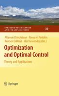 Optimization and Optimal Control: Theory and Applications 0387894950 Book Cover