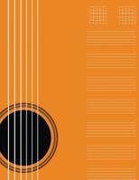 Guitar Tab Music Book: Tablature Paper Notebook for Music Notes 1077431392 Book Cover