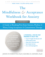 The Act on Anxiety Workbook: Acceptance and Commitment Therapy for Anxiety, Phobias, and Worry (Workbook Workbook) 1572244992 Book Cover