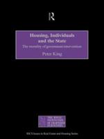 Housing, Individuals and the State (Routledge/Rics Issues in Real Estate & Housing Series,) 0415170036 Book Cover