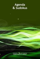 Calendrier / Agenda Perp�tuel Avec Sudokus Moyens Et Difficiles - Couverture Feux Verts (15 X 23 CM): 56 Semaines + 112 Sudokus (56 Sudokus Moyens + 56 Sudokus Difficiles Avec Les Solutions) 1543101038 Book Cover