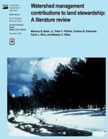 Watershed Management Contributions to Land Stewardship: A Literature Review 1480163724 Book Cover