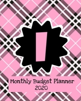 Monthly Budget Planner 2020: Income & Expenses Tracker 1707989095 Book Cover