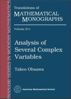 Analysis of Several Complex Variables 0821820982 Book Cover