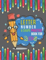 Letter Number & Shape Practice Book For Kids: Handwriting Practice (Brighter Child: Grades K-2) 1707575843 Book Cover