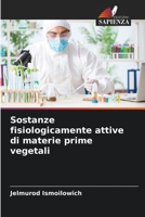 Sostanze fisiologicamente attive di materie prime vegetali 6206119750 Book Cover
