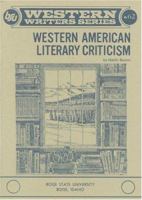 Western American Literary Criticism (Boise State University Western Writers Series, No. 62) 0884300366 Book Cover