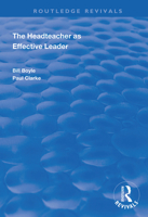 Head Teacher as Effective Leader 113834432X Book Cover