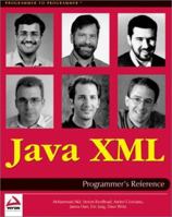 Java XML Programmer's Reference 1861005202 Book Cover