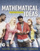 Mathematical Ideas [with MyMathLab 18-Week Access Code] 1256719625 Book Cover