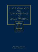 Case Analysis and Fundamentals of Legal Writing 0314745297 Book Cover