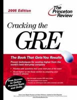 Cracking the GRE, 2005 Edition 0375764097 Book Cover