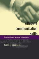 Effective Communication Skills for Scientific and Technical Professionals 0738202878 Book Cover