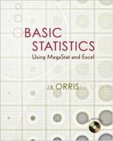 Basic Statistics Using Excel and MegaStat 0073211583 Book Cover