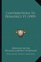 Contributions To Pediatrics V1 0548881804 Book Cover