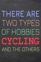 There Are Two Types of Hobbies Cycling And The Others: Cycling Notebook, Planner or Journal - Size 6 x 9 - 110 Dot Grid Pages - Office Equipment, Supplies -Funny Cycling Gift Idea for Christmas or Bir 1695275497 Book Cover