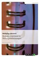 Risikomanagement in Bildungseinrichtungen 3656643865 Book Cover