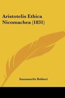 Aristotelis Ethica Nicomachea 1167554396 Book Cover