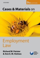 Cases and Materials on Employment Law 0199270643 Book Cover