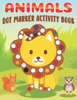 Animals Dot Marker Activity Book null Book Cover