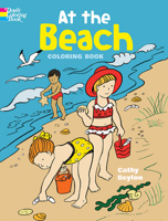 At the Beach Coloring Book 0486436438 Book Cover