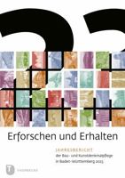Erforschen Und Erhalten: Jahresbericht Der Bau- Und Kunstdenkmalpflege in Baden-wurttemberg 2023 (Erforschen Und Erhalten. Jahresbericht Der Bau- Und ... in Baden-wurttemberg) 3799520414 Book Cover